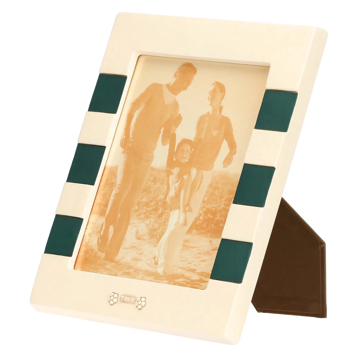 THUN - Portafoto maxi - ceramica - Collezione Chroma - 30,8 x 2,5 x 36.,2 cm