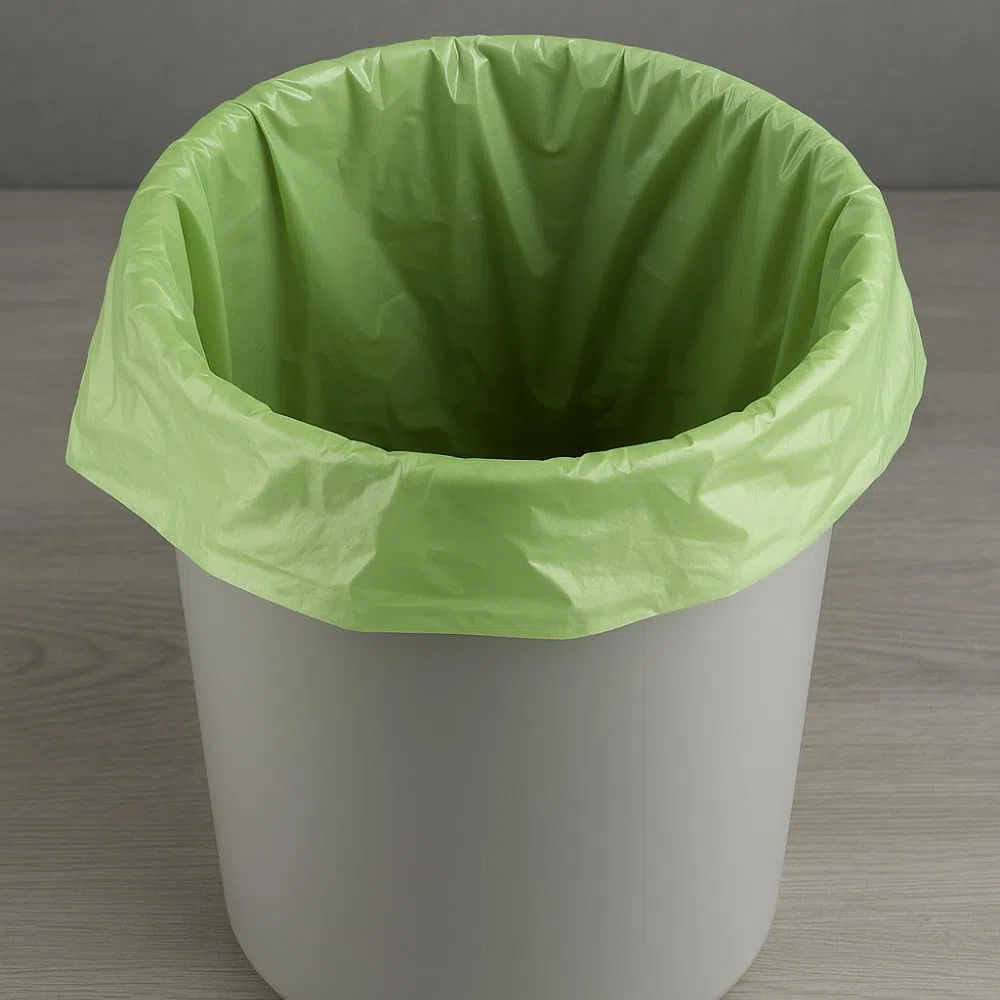 VIRSUS Sacchi Raccolta Umido e Organico cm 70x110 (110 Litri) 50 Pezzi biodegradabili e compostabili