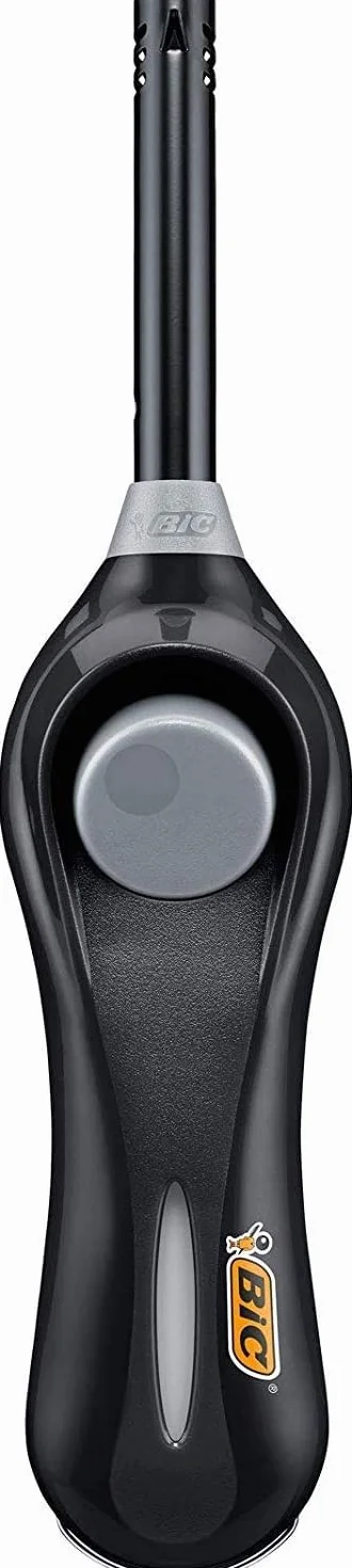 BIC MegaLighter Accendini Multiuso - Nero, Confezione da 2