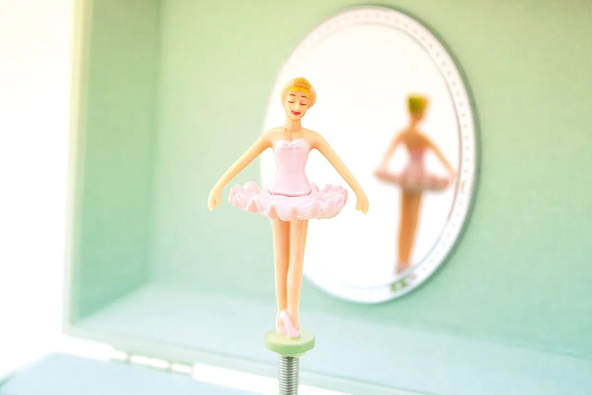 Vicky Tiel PORTAGIOIE CARILLON BALLERINA E STELLE, verde