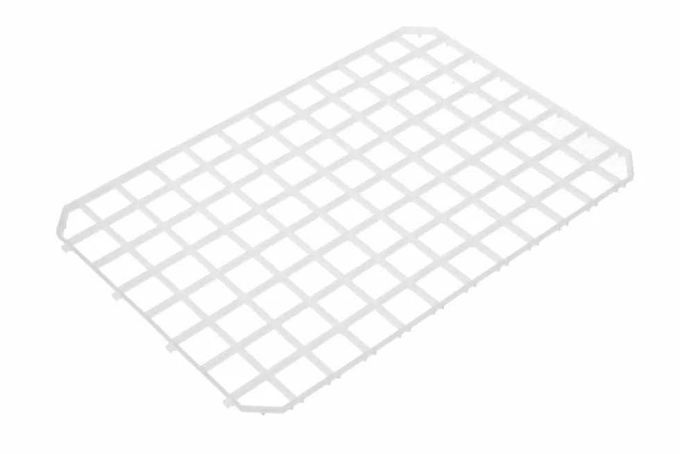 HENDI Tappetino di Drenaggio per Bar, BarUp, Set da 5 Griglie Rigide, Modulare e Collegabile, Asciugatura di Bicchieri e Calici, Conforme HACCP, 313x209mm, Polipropilene, Bianco