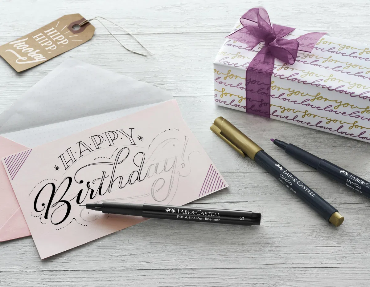Faber-Castell Set creativo Hand Lettering 12 pezzi
