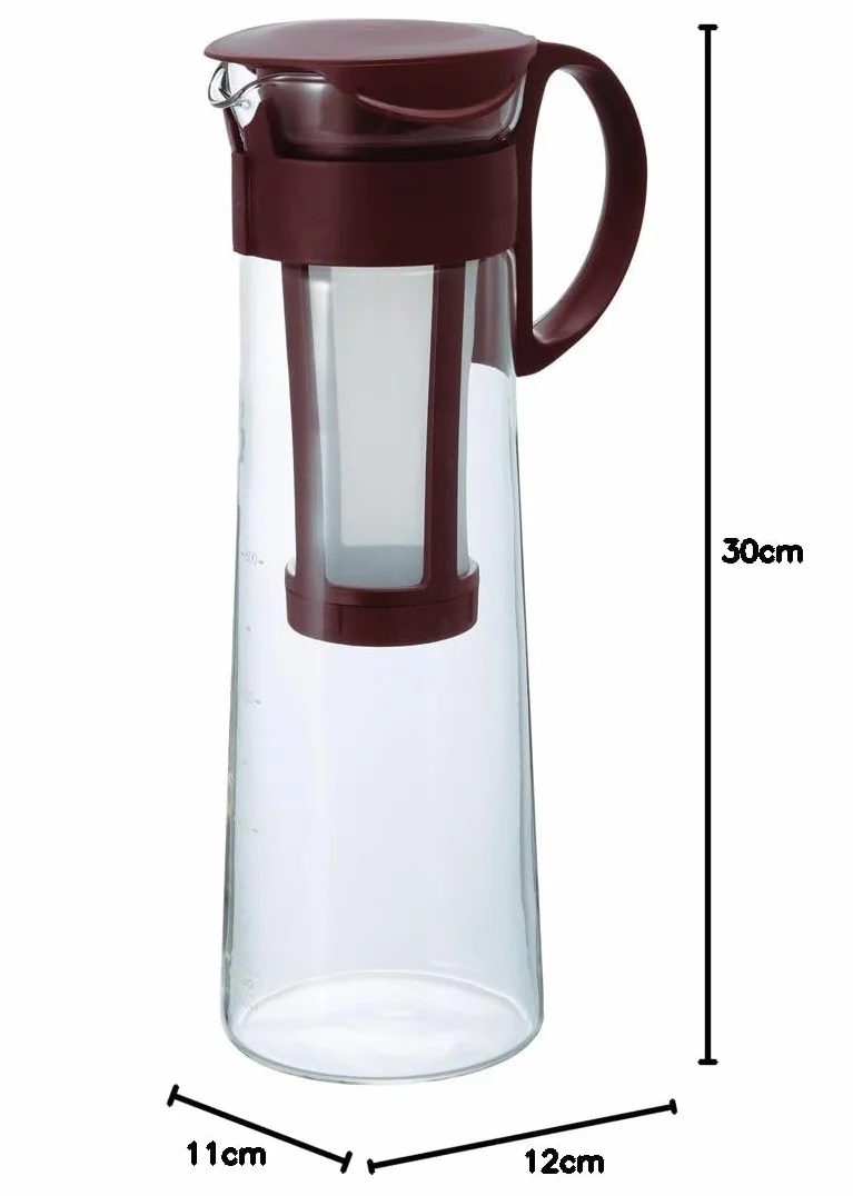 Hario Mizudashi, caffettiera con Estrazione a Freddo, Brown, Large
