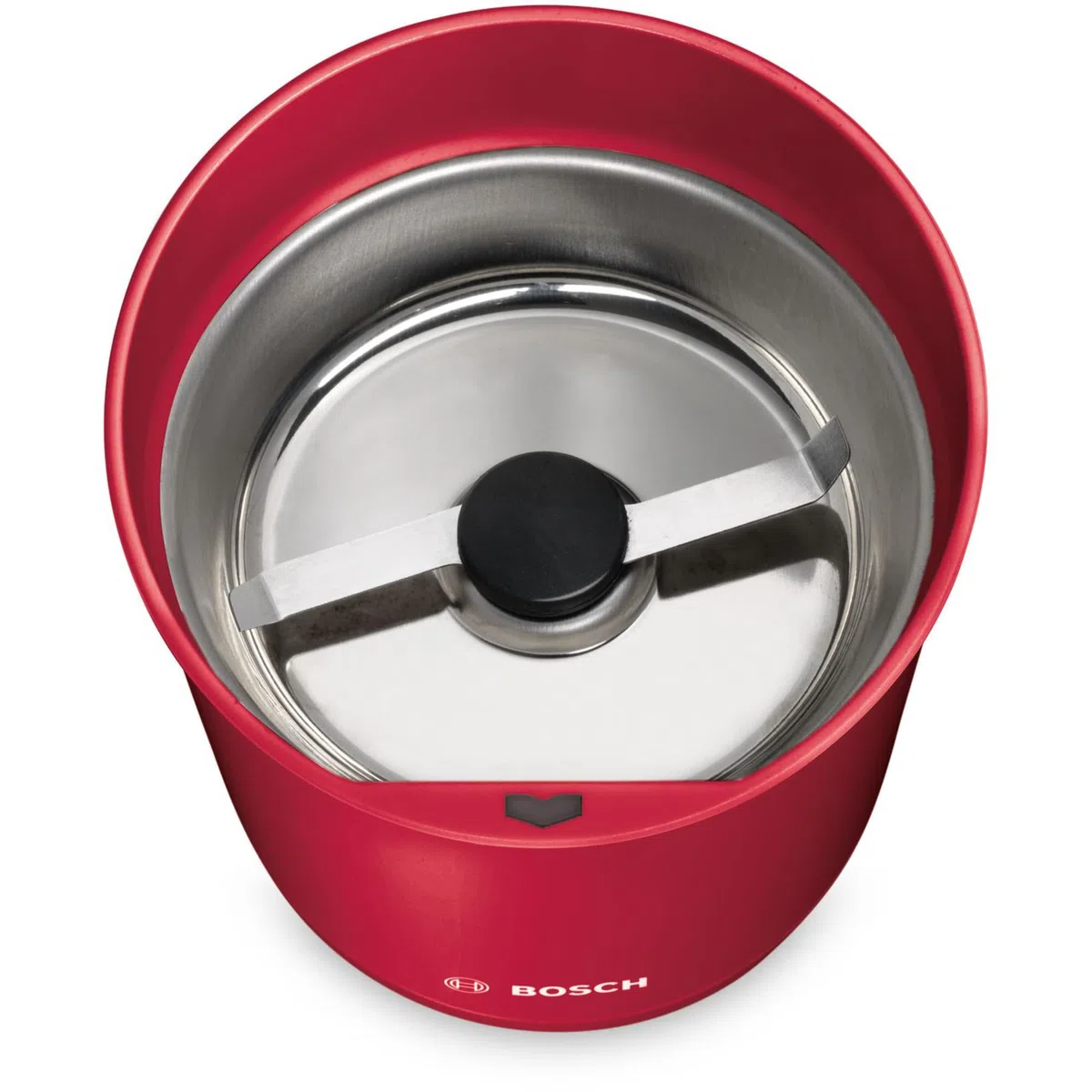 Bosch Macina Caffè e Spezie TSM6A014R, 180 W, 150 g/min, 2 Lame Acciaio Inox, Plastica, Rosso