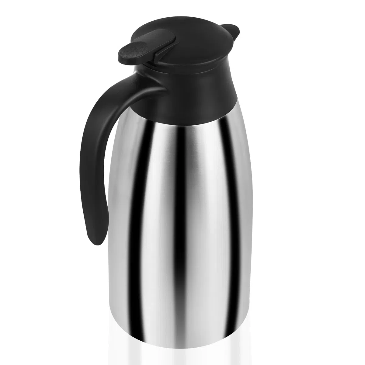 2 Litri Thermos, Termos Caffè In Acciaio Inox, Caraffa Termica Sottovuoto Isolato, Caffettiera Termica A Doppia Parete, 24 Ore, Isolamento Termico per Caffè, Tè, Acqua, Bevande, Caldaia