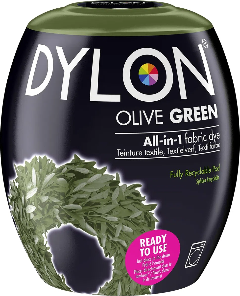 Dylon Machine Dye pod 350 g, verde oliva