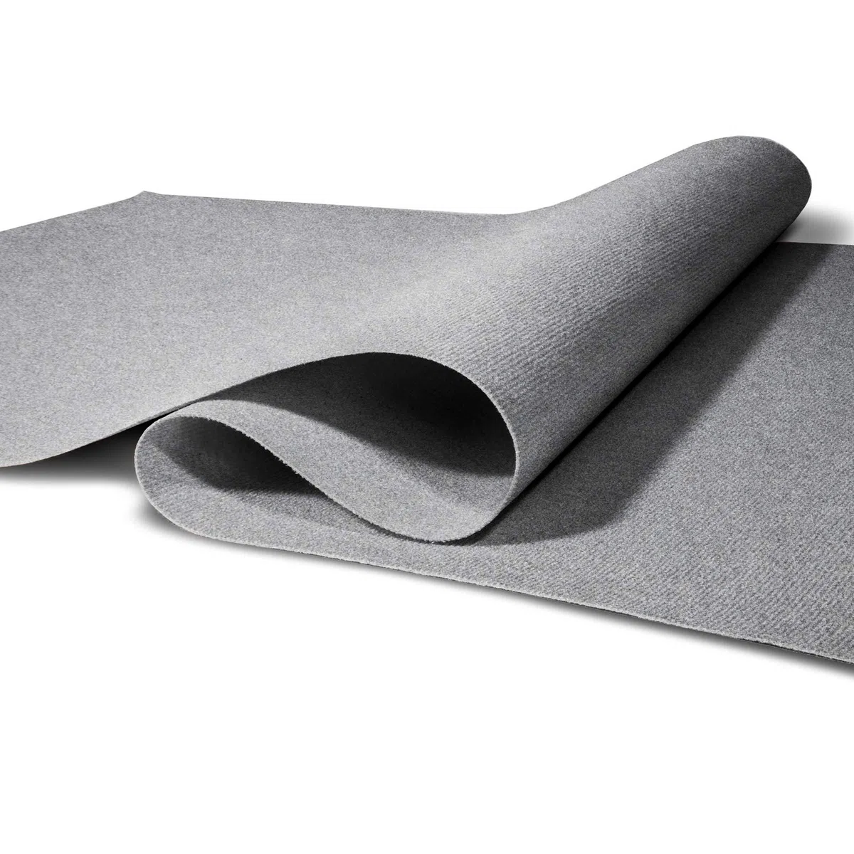 casa pura Tappeto per cerimonia grigio maculato, decorazione per matrimonio, tappeto per passaggio, eventi, compleanno, festa, moquette su misura, 21 colori | ignifugo, 1 m x 2 m