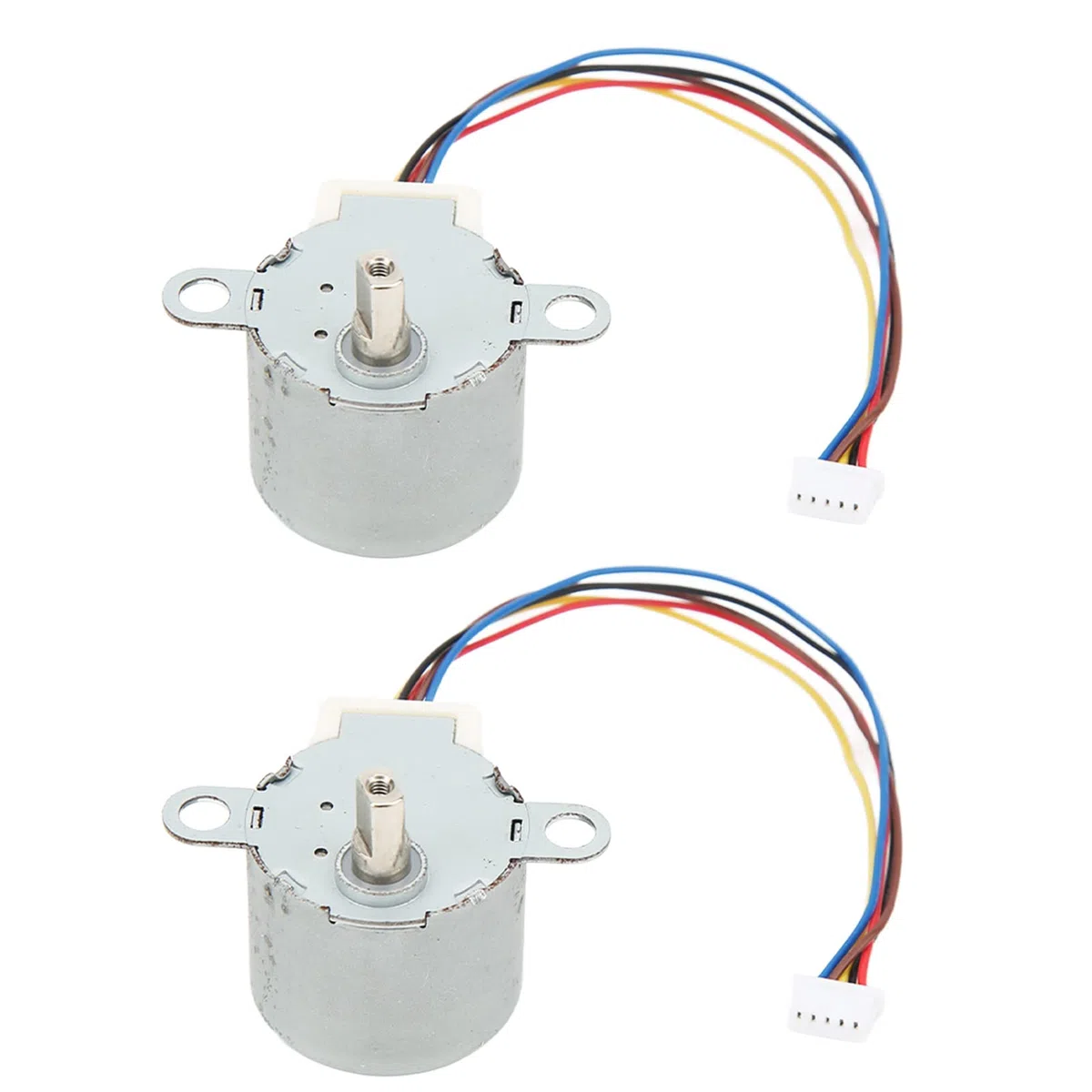 Motore Passo Passo 24BYJ48 5V 10 Pezzi Alta Coppia 28BYJ-48 per Ventilatori Condizionatori Progetti e Automazione