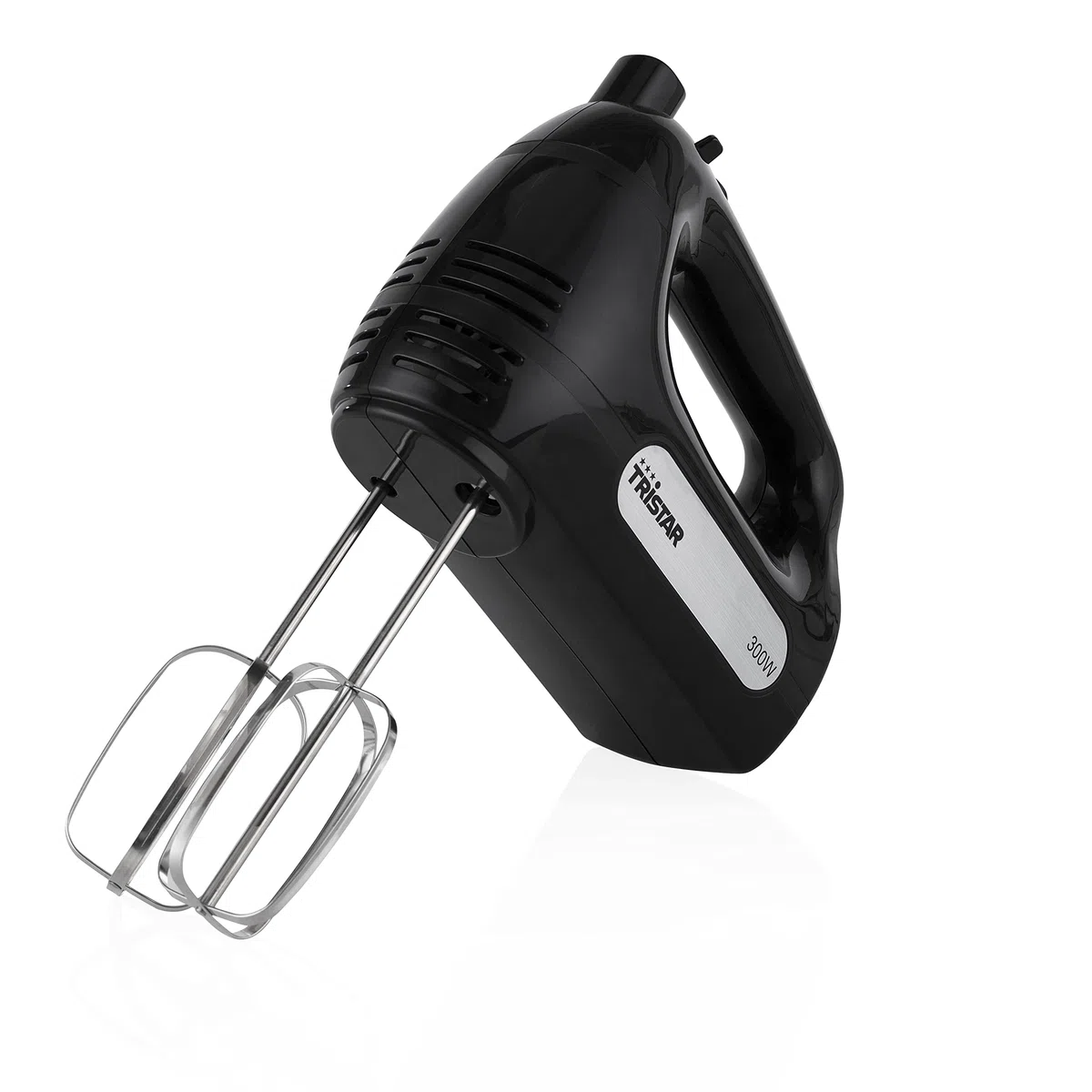 Tristar Sbattitore Impastore Elettrico (2 in 1) MX-4201, 300 watt, 6 velocità, Funzione turbo mixer, 2 fruste e 2 ganci in acciao inox, Multiuso per dolce e salato, Nero
