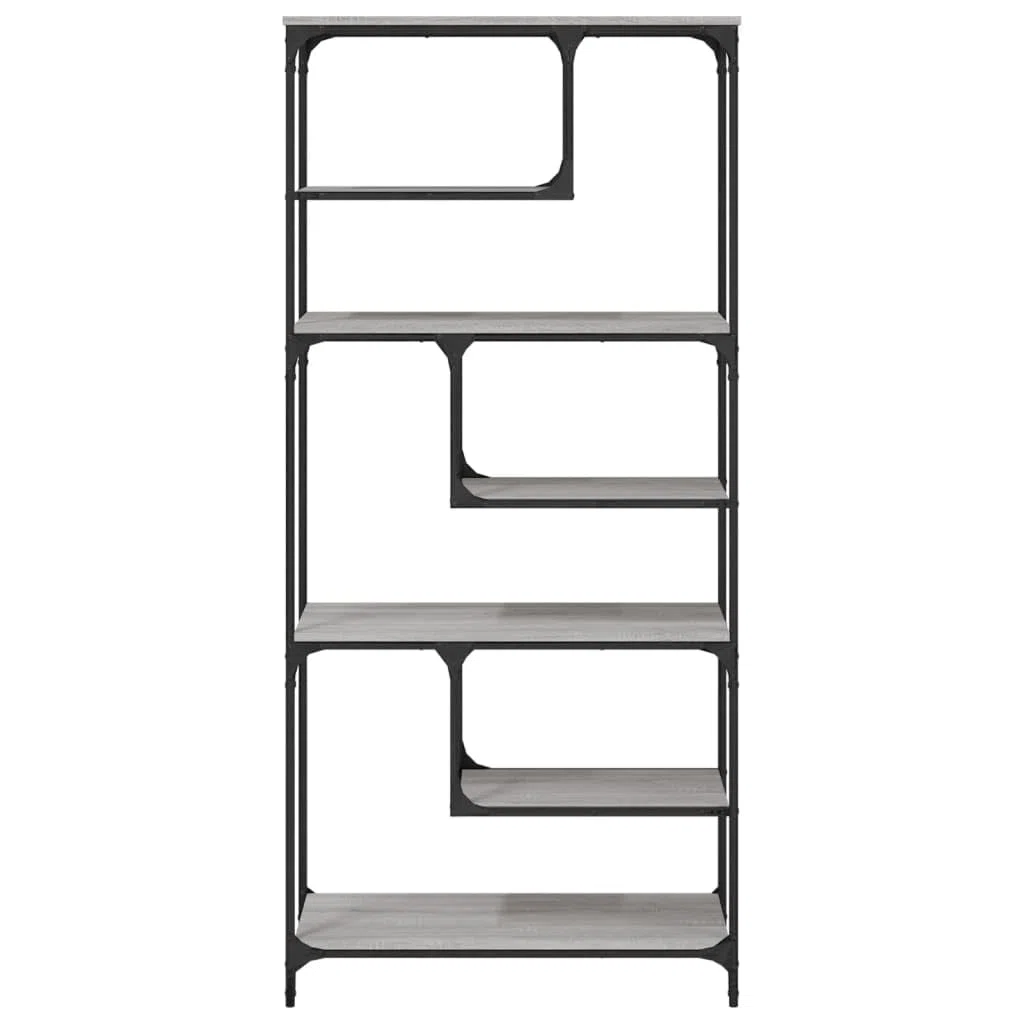 Sonoma - Mensola decorativa per soggiorno, libreria, 81 x 36 x 176 cm, materiale in legno per libri, soggiorno, studio, ufficio
