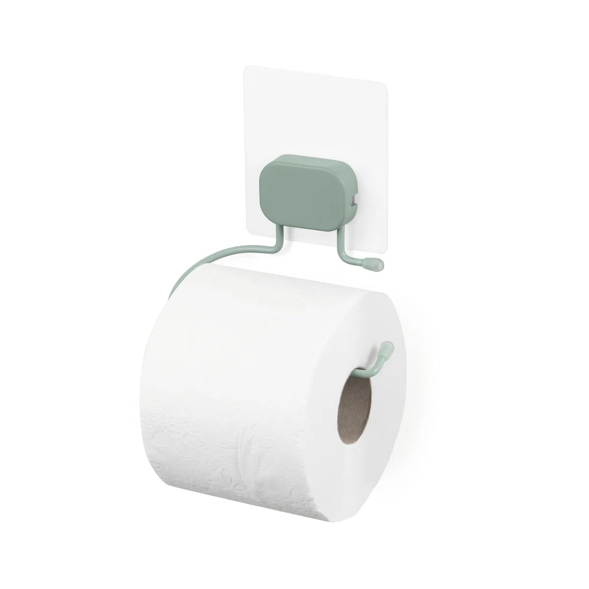 Compactor Bestlock Magic Portarotolo Montabile a Parete, Autoadesivo, Supporta Fino a 3kg, 13 x 9,5 x 9 cm, Gamma Grena, Verde, RAN10679
