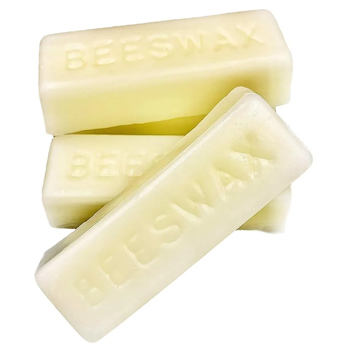 TooGet 36 Barrette di Cera d'Api Bianca Naturale, Blocco Puro per Realizzare Candele, Mobili, Lucidatura, Artigianato Fai Da Te, 1134 g