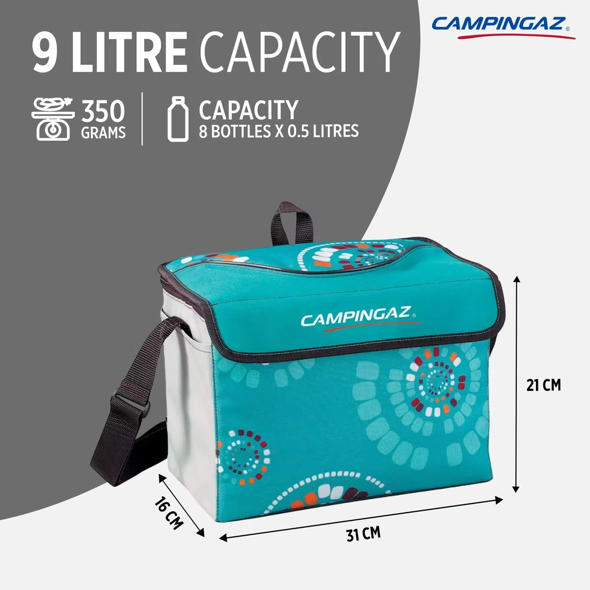 Campingaz Ethnic - Borsa Termica Minimaxi, 9 l Unisex Adulto