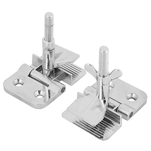 2pcs Serigrafia Metallo Farfalla Cornice Cerniera Morsetto Strumento Hobby Fai da te Per la Riparazione Della Cornice Dello Schermo Argento