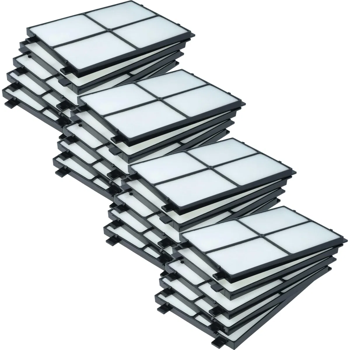 vhbw 20x filtro dell'aria G3 / ISO Coarse 45% compatibile con Zehnder CLD ventola (filtro per polvere grossolana)