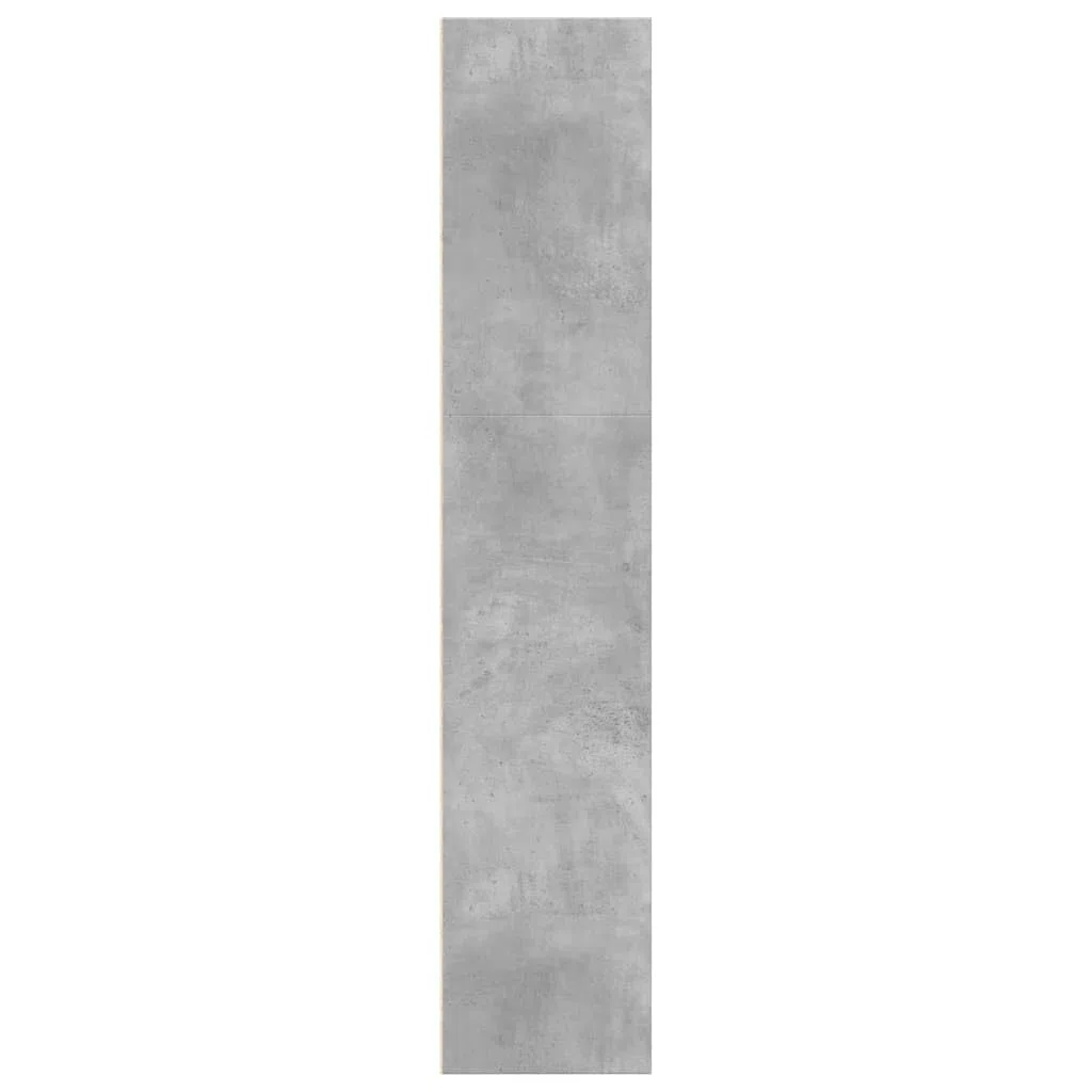 vidaXL Libreria Grigio Cemento 60x30x152 cm in Legno Multistrato, scaffale per Libri, scaffale, scaffale Contenitore, armadietto portaoggetti