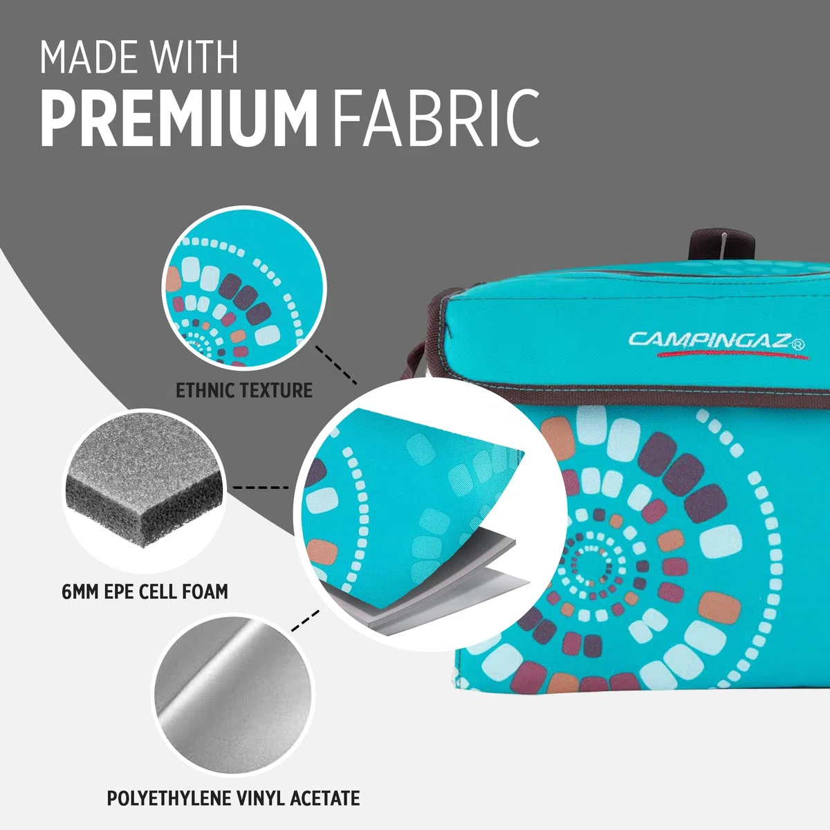 Campingaz Ethnic - Borsa Termica Minimaxi, 9 l Unisex Adulto