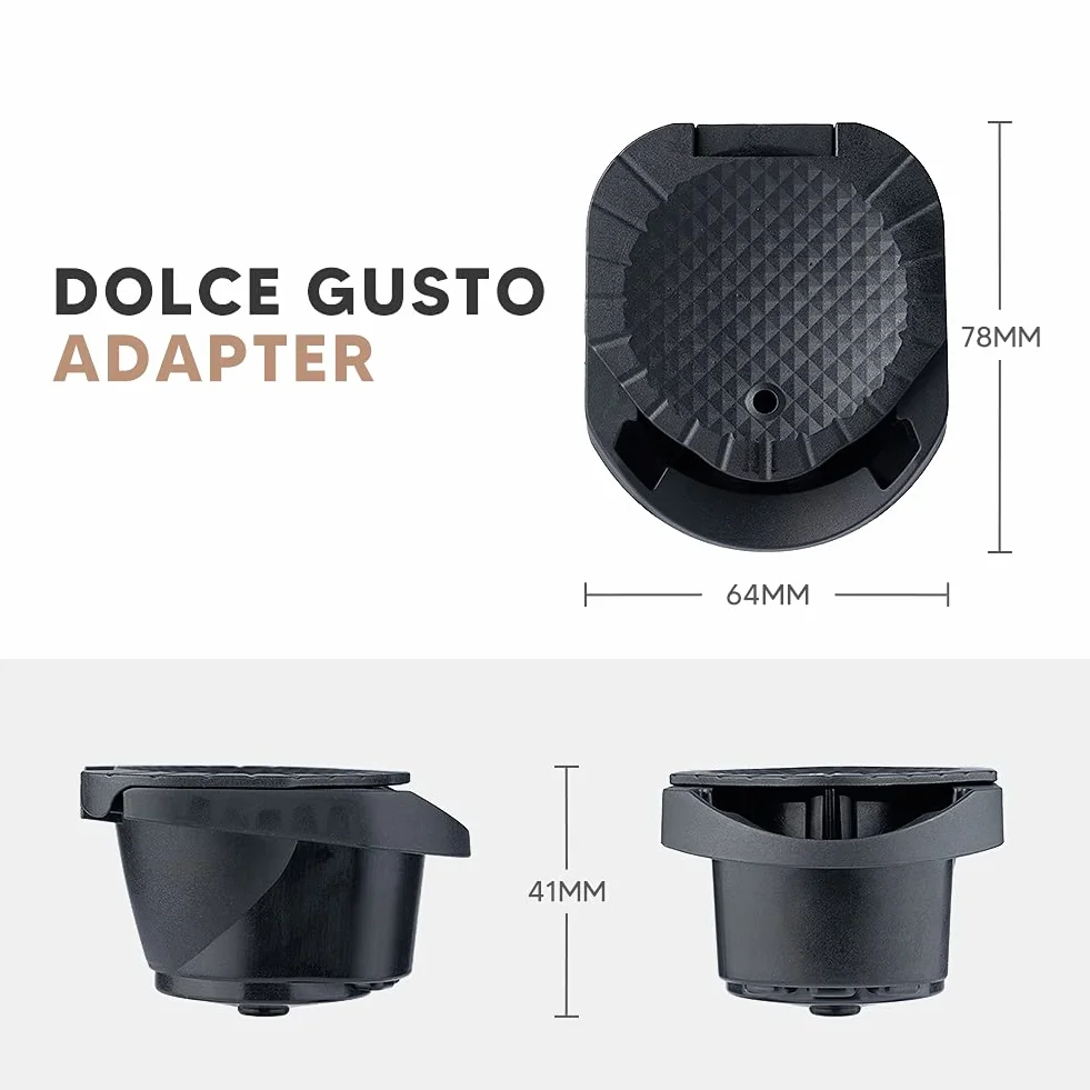 Adattatore per capsule di caffè BENFUCHEN compatibile con Genio S/Piccolo XS, porta convertitore per capsule di caffè Nes Presso OriginalLine, accessorio per macchine da DolceGusto