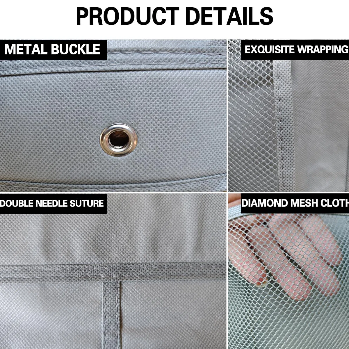 Organizer per scarpe da campeggio, per camper, senza forature, organizer da appendere per armadi, porte, camper, 6 grandi tasche a rete, non tessuto