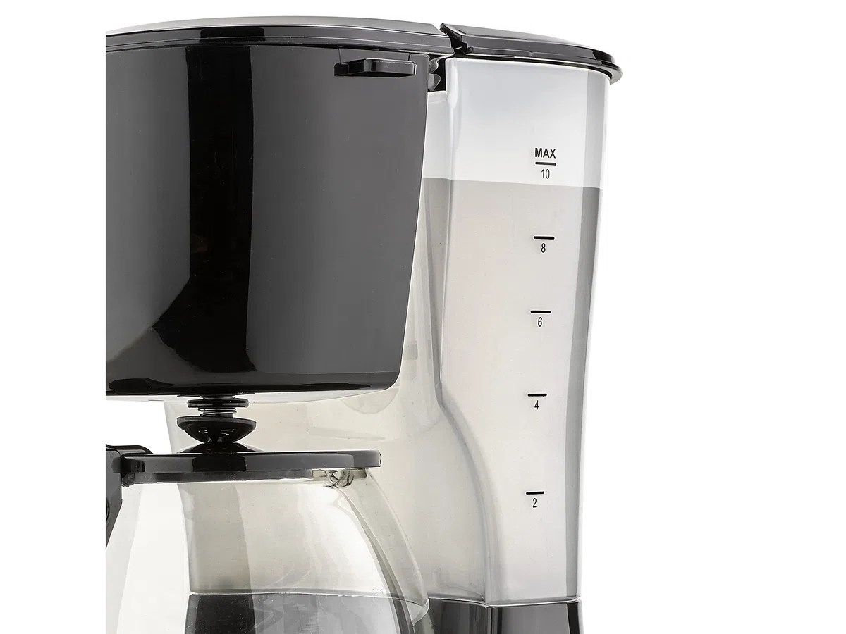 Tristar CM-1245 Caffettiera Elettrica Americana 800 Watt, Plastica e Vetro, Grigio Nero, 1,25 Litri, 750 W, 12 Cups