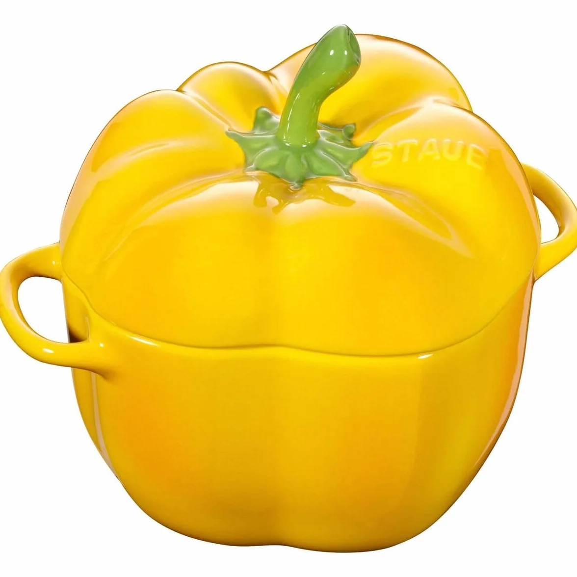 STAUB Zwilling - Ceramic by Paprika Cocotte - Giallo - Ceramica - H: 10,7 cm x 15,1 cm - Volume: 0,47 l