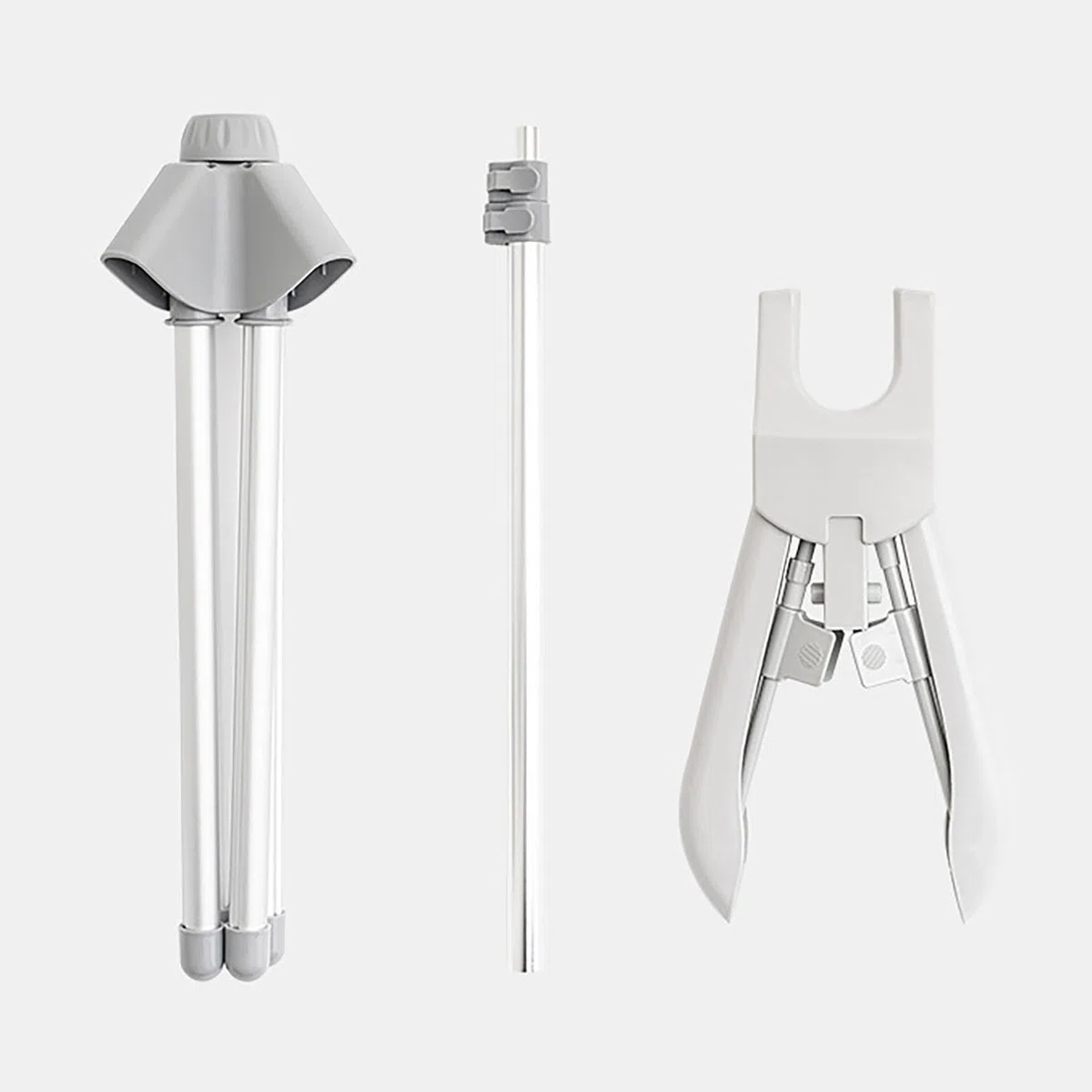 Supporto a Vapore per Abbigliamento, Supporto per Piastra a Vapore palmare, treppiedi telescopico, Appendiabiti per Ferro a Vapore, stendibiancheria per Vestiti, Vapore