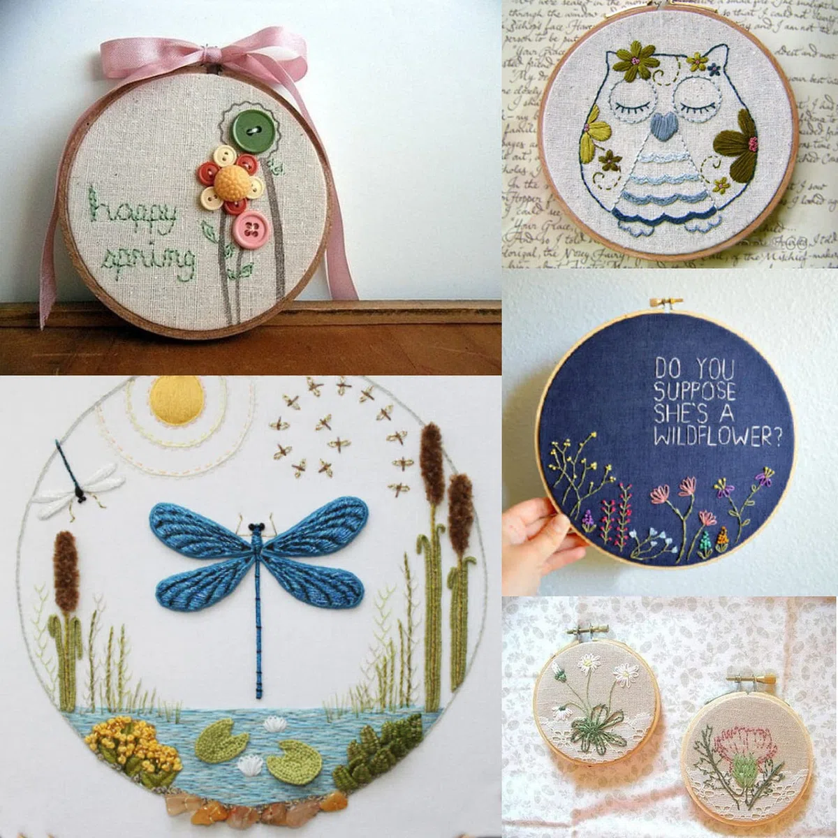 16 Pezzi Cerchi da Ricamo in Legno, 8 cm Telaio da Ricamo Bambù Piccoli Telaio Ricamo Rotondo Anello a Cerchio a Punto Croce Croce Ricamo Hoops Cerchio per Ricamo per Cucito a Mano e Fai da Te Craft