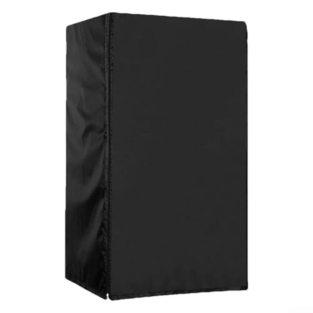 Copertura Protettiva Impermeabile in Tessuto Oxford 210D, con Prese d'Aria Laterali, Diverse Dimensioni, per armadietti delle Bevande (92 x 77 x 183 cm)