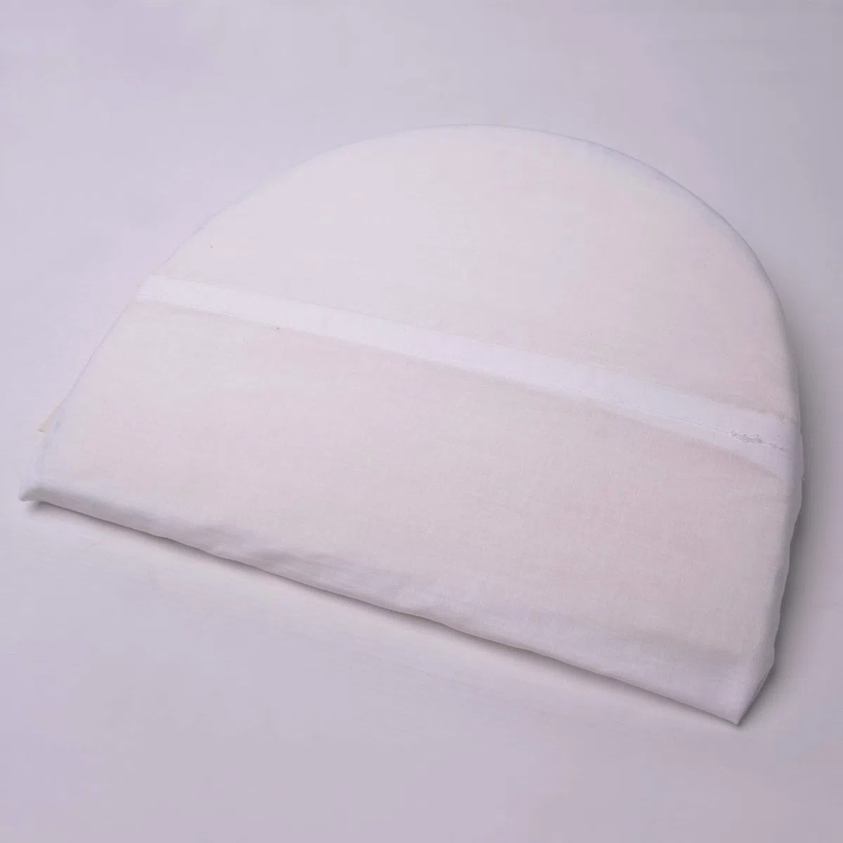 Pekitas - Cuscino antireflusso, cuscino addominale inclinato, cuneo, 33 x 25 cm, per gravidanza, colore bianco