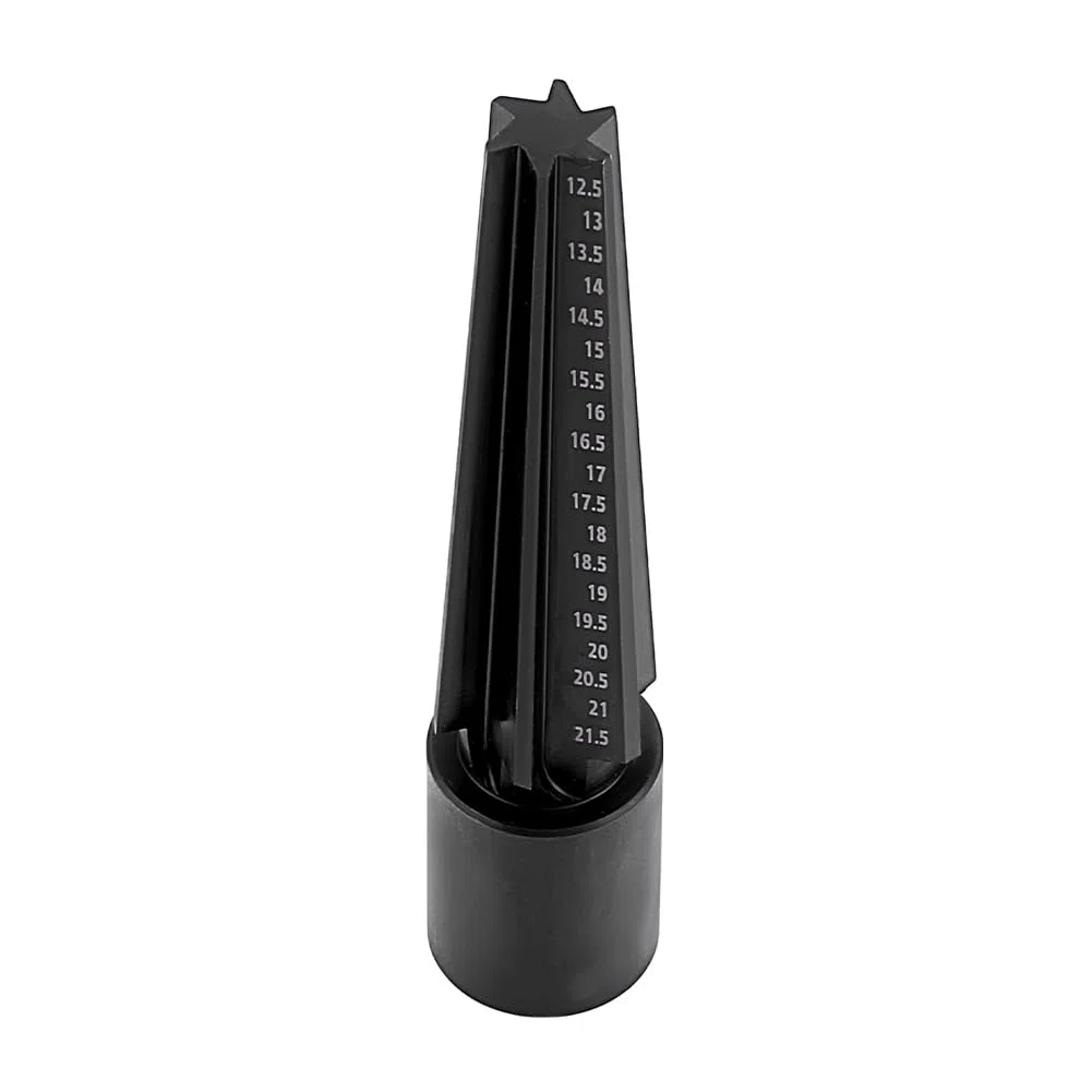 UNICRAFTALE 1 Set Strumenti per Gioielli Regolatore di Dimensioni Dell'Anello Acciaio Strumento di Misurazione per Anelli in Cera Strumento per Bangle Tubo di Cera Intaglio per Allargamento dei Fori