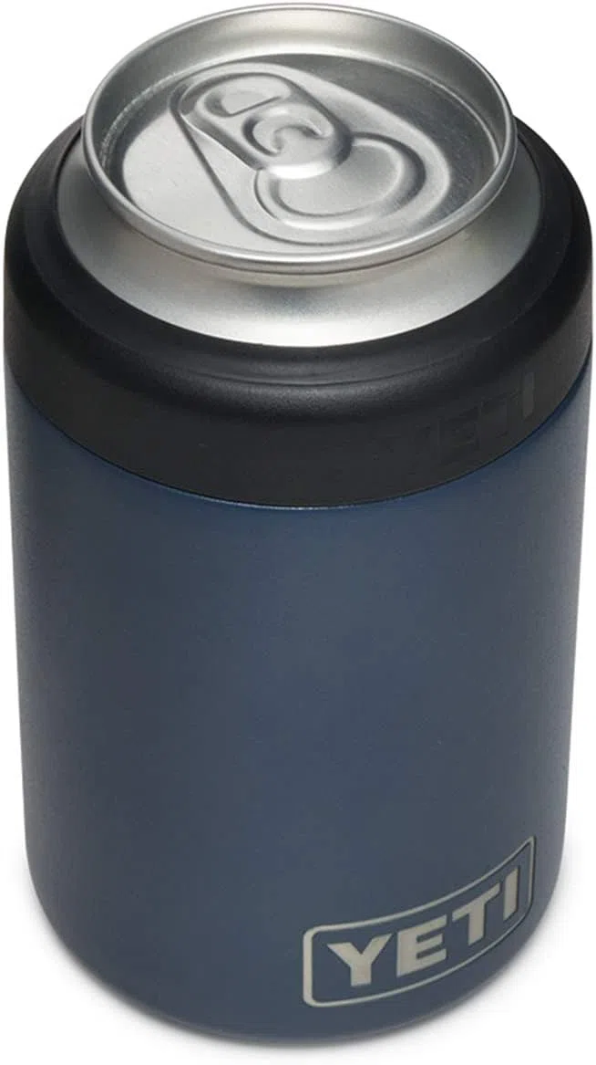 YETI Rambler Colster, isolante per lattine in acciaio inox, blu navy, 330 ml