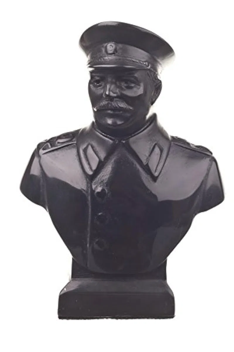 danila-souvenirs busto statua scultura di pietra del capo russo sovietico Iosif Stalin 12 cm