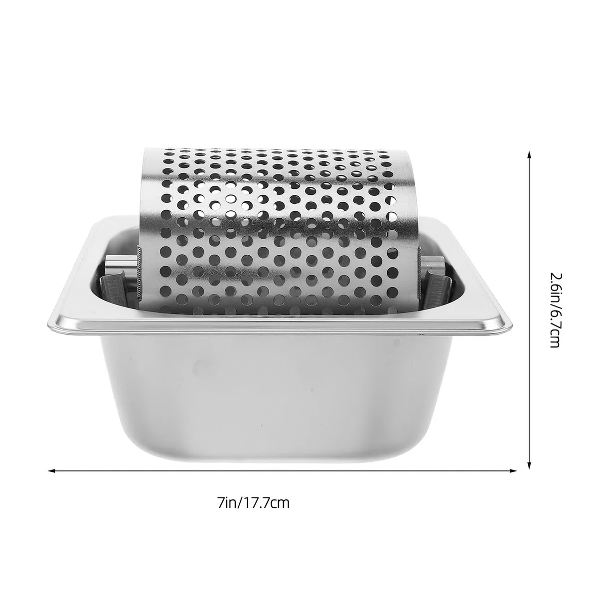 Sosoport Rullo Applicatore Pesante con Manico Ergonomico in Acciaio Inossidabile per Copertura Uniforme su Toast e Hamburger, per Cottura al Forno e Griglia