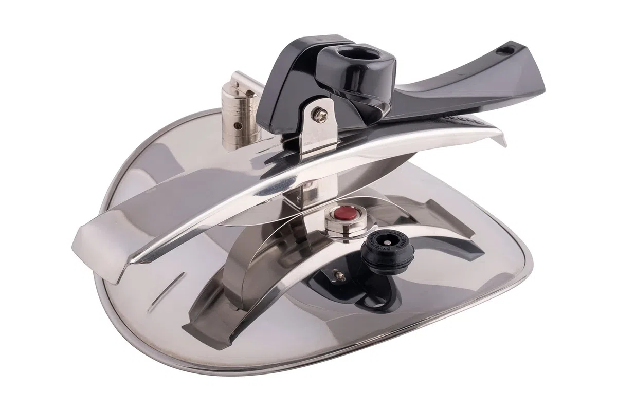 Coperchio di ricambio valvola manico indicatore per pentola a pressione Lagostina Classic 5L 7L 220mm