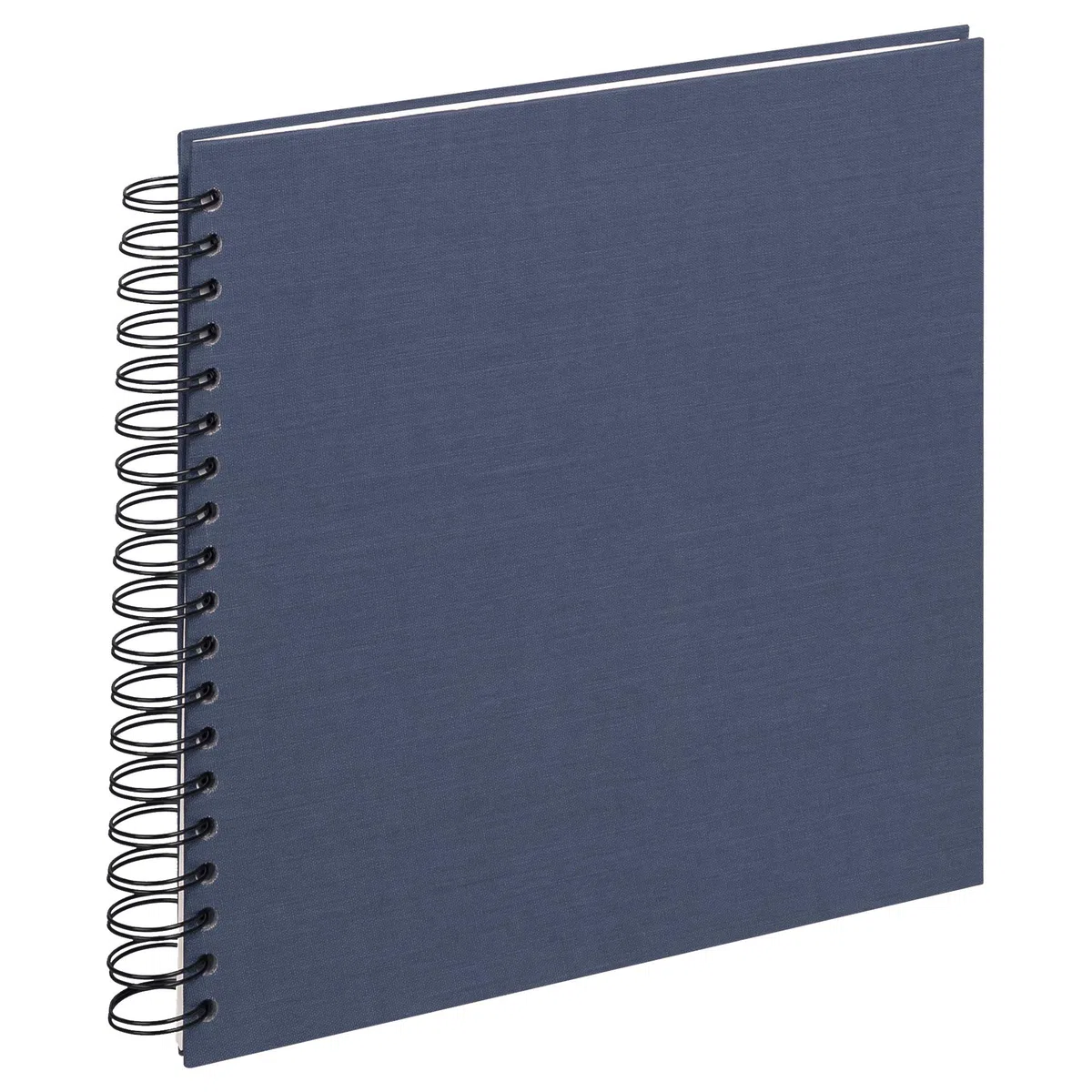 walther design album fotografico blu scuro 26 x 26 cm lino, 6SL2626C20M