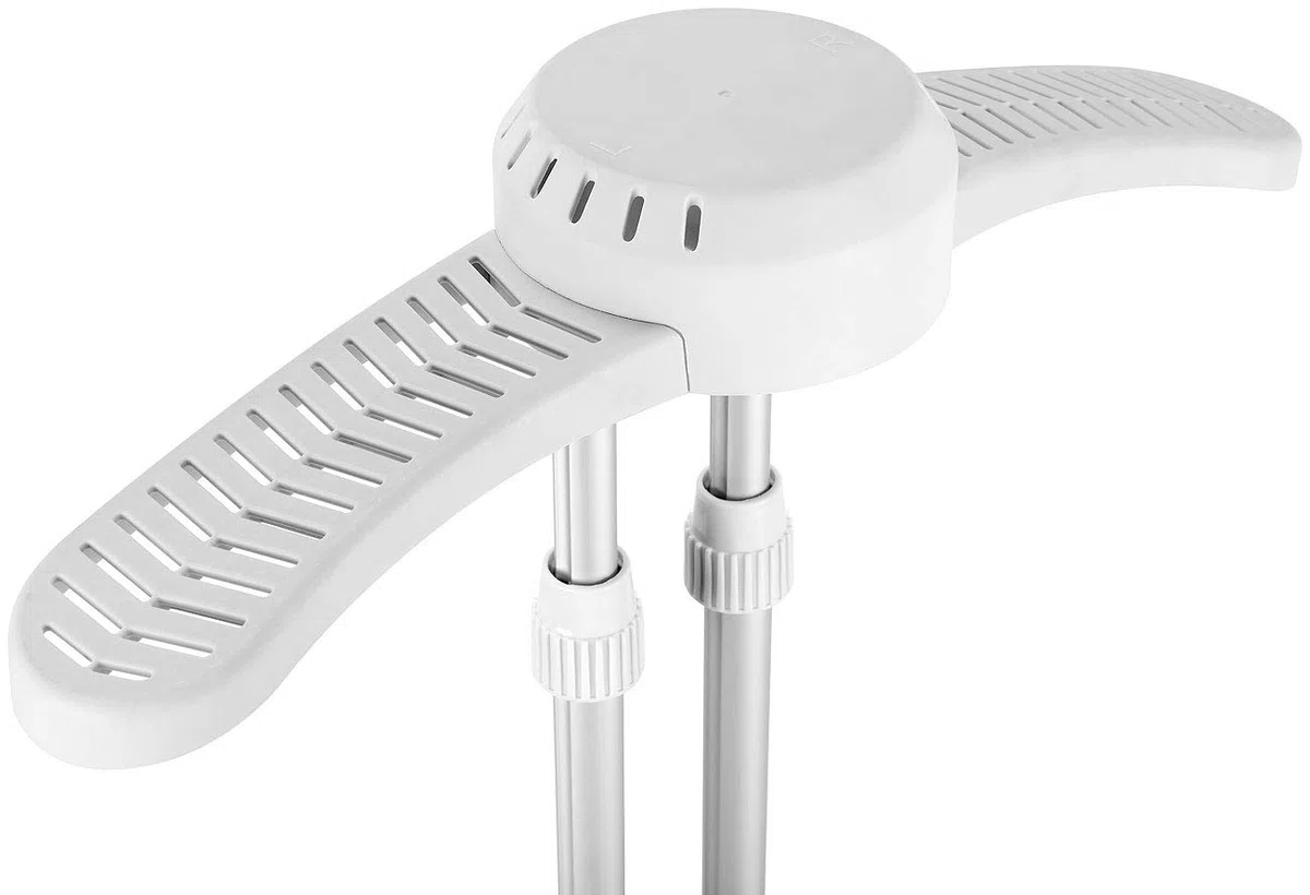 Sichler Haushaltsgeräte Sistemi di stiratura - Camicia di ferro: Manichino per stiratura digitale 2in1 con soffiatore ad aria calda, Timer, 1200 watt (Macchina da stiro, Ausilio per la stiratura)