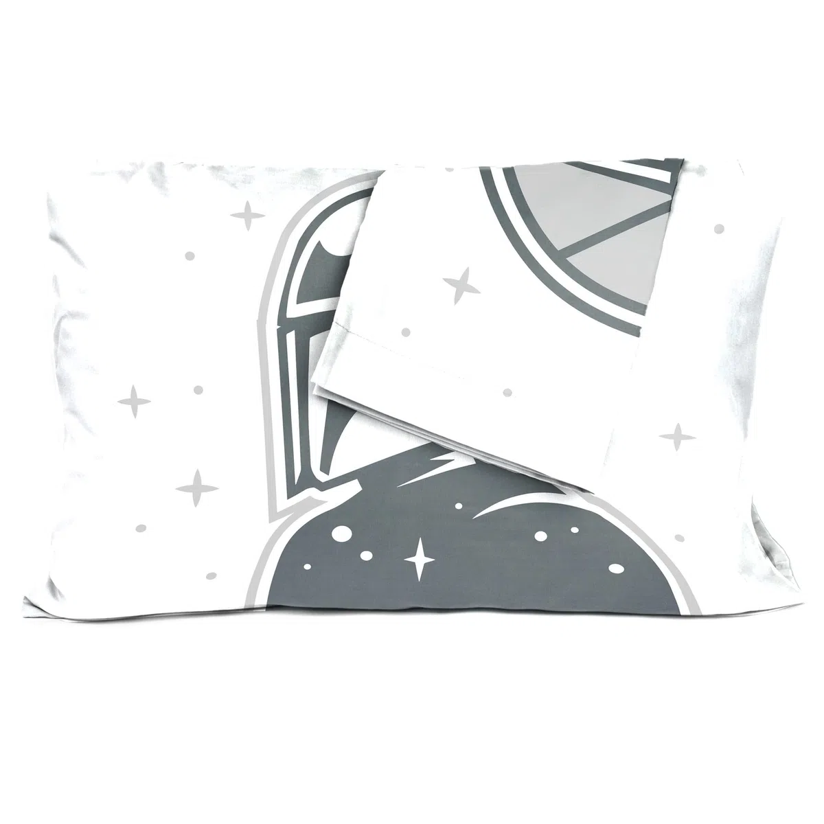 Jay Franco Star Wars The Mandalorian The Cutest Bounty - Set di 2 federe in 100% cotone