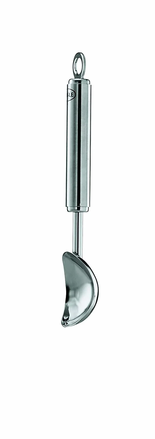 Rösle Cucchiaio da Gelato, di Alta Qualità, per Formare Palline di Gelato, per Dessert, in Acciaio Inox 18/10, Adatto alla Lavastoviglie