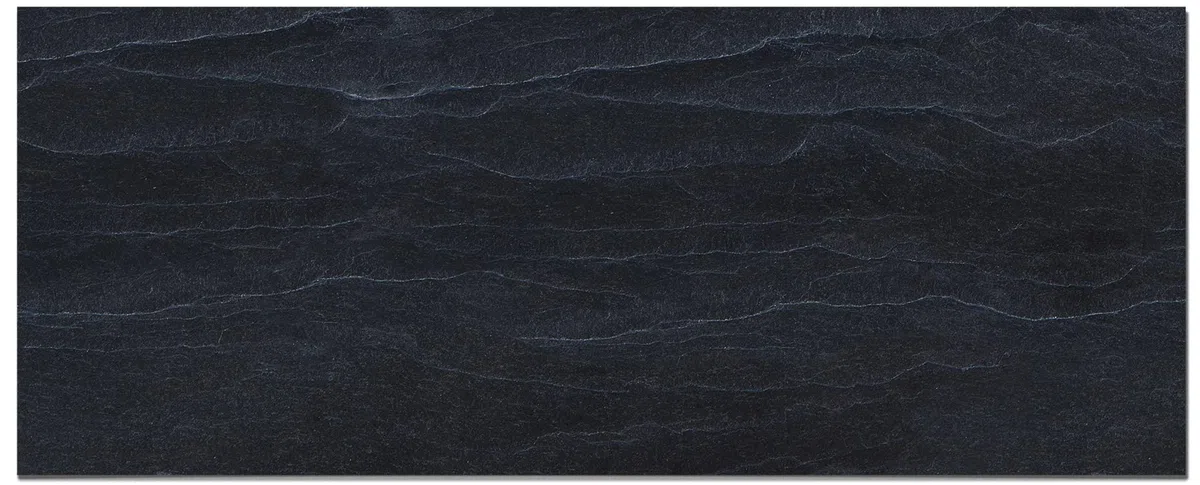 Panorama Pellicola per Cucina Pietra Nera 60x100 cm - Paraschizzi Adesivo Per Muro - Pannello - Adesivo da Parete