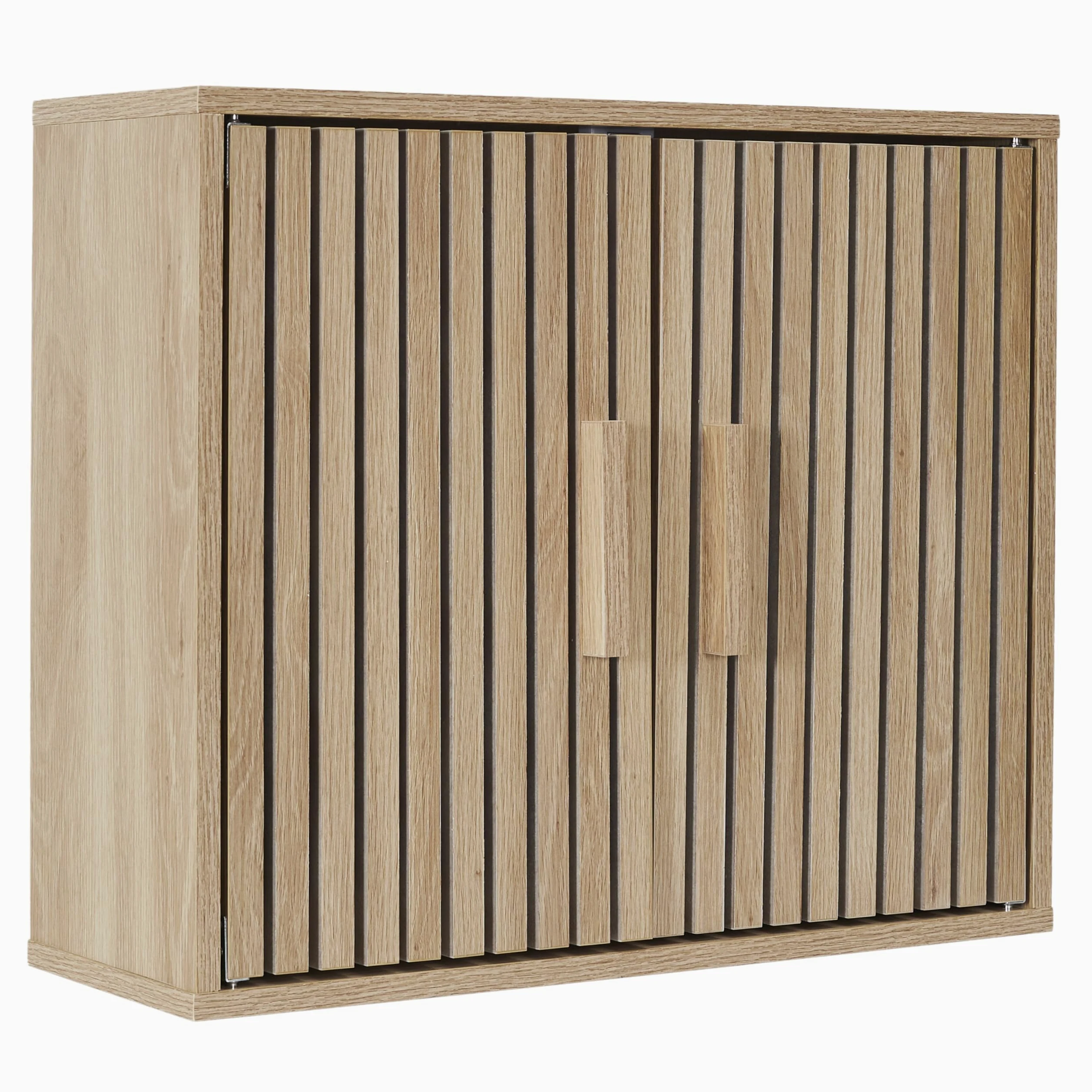 HOME DECO FACTORY, HD0221, pensile, modello Klaus, collezione Natural Crush, mobili, mobili da bagno, 60 x 50 x 20 cm, marrone