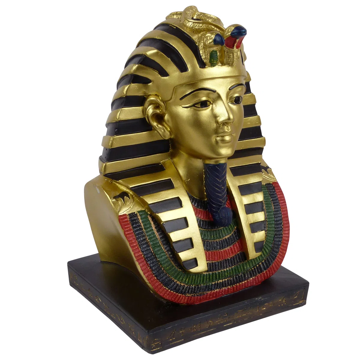 Decorativo oro egiziano Tutankhamon busto