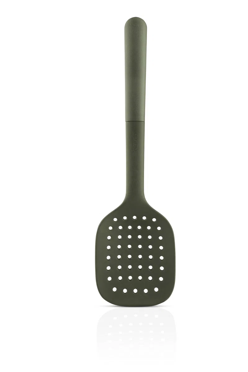 EVA SOLO | Mestolo forato Green Tools | Mestolo forato versatile con bordo arrotondato per raggiungere completamente i lati della ciotola o della pentola | verde
