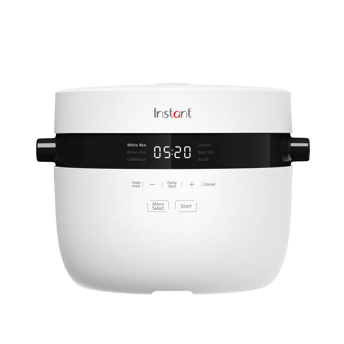 Instant Pot - Cuociriso e vaporiera, 2.8 L (12 tazze) - Con pentola antiaderente lavabile in lavastoviglie, cestello per la cottura a vapore in acciaio inossidabile, misurino, cucchiaio per il riso
