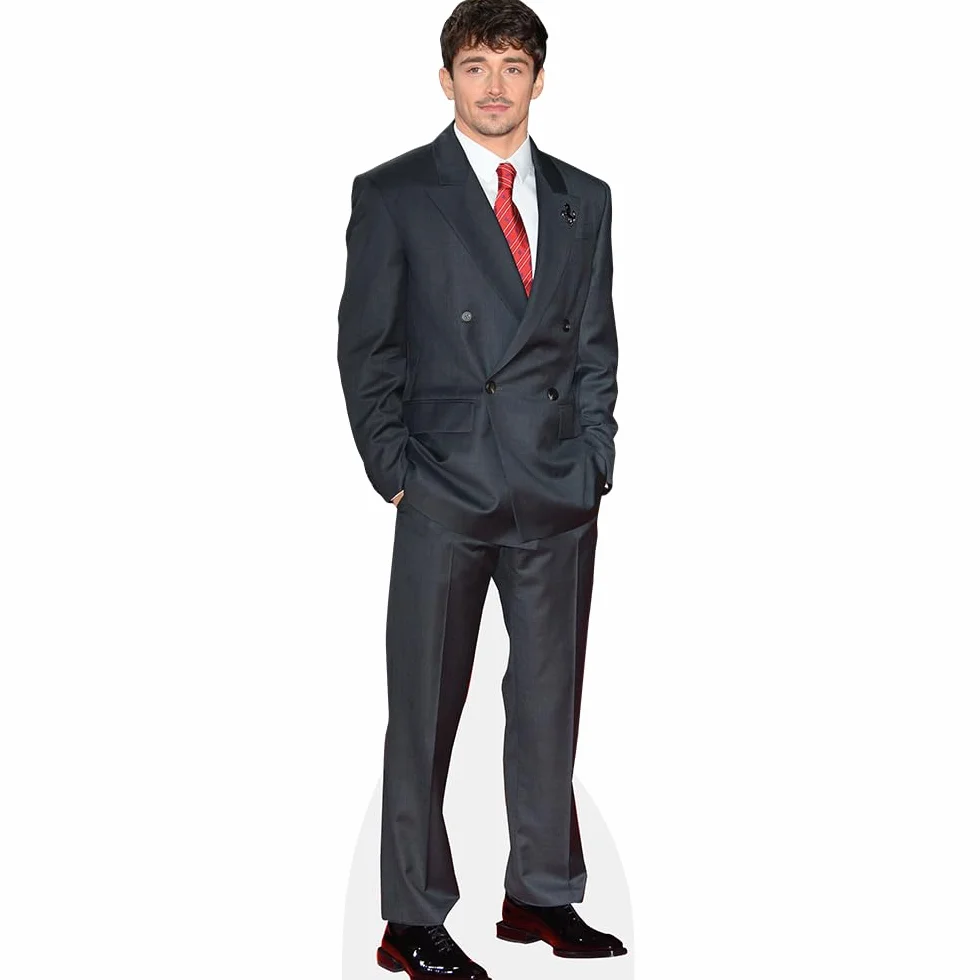 Charles Leclerc (Red Tie) a grandezza naturale