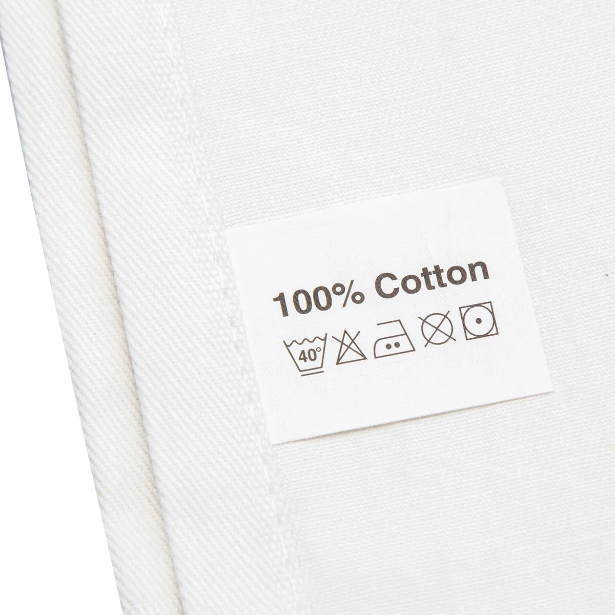 TowelsRus, strofinacci in cotone tinta unita, 100% cotone, ideali per la stampa a trasferimento, la lucidatura e l'uso in cucina, confezione da 6, colore: bianco