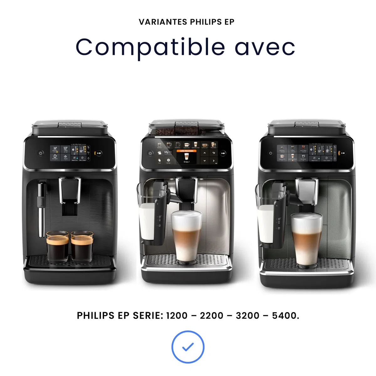 Porta chicchi di caffè per Philips EP 1200 – 2200 – 5400 Aggiunge capacità extra alla tua macchina Accessorio per macchina da caffè Philips (1,5 litri)