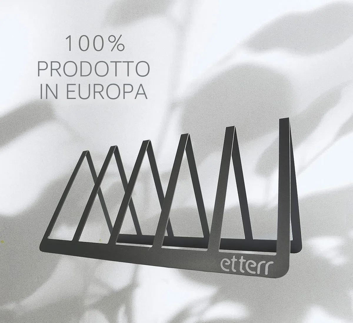 Supporto espositore per 50 dischi in vinile (Nero).