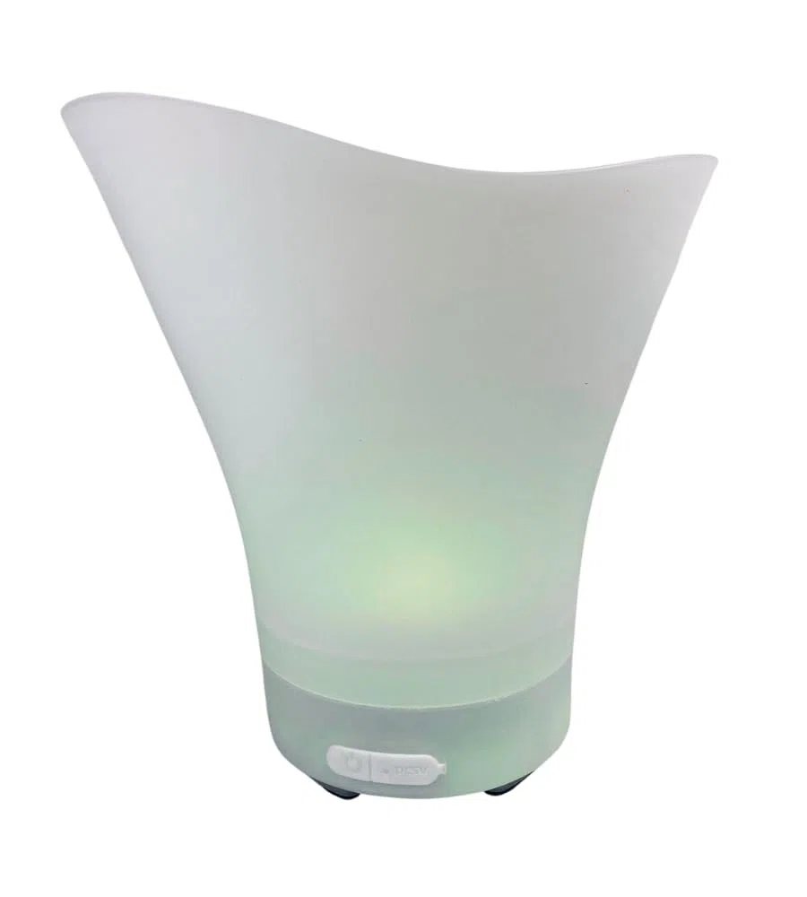 Generico Secchiello Ghiaccio LED da 7 L, Cestello per Champagne con Speaker BT, Seau Glaces Ghiaccio con Luce LED RGB Colorata, Beverage Beer Freezer Bar Club, 32 x 30 x 28 cm