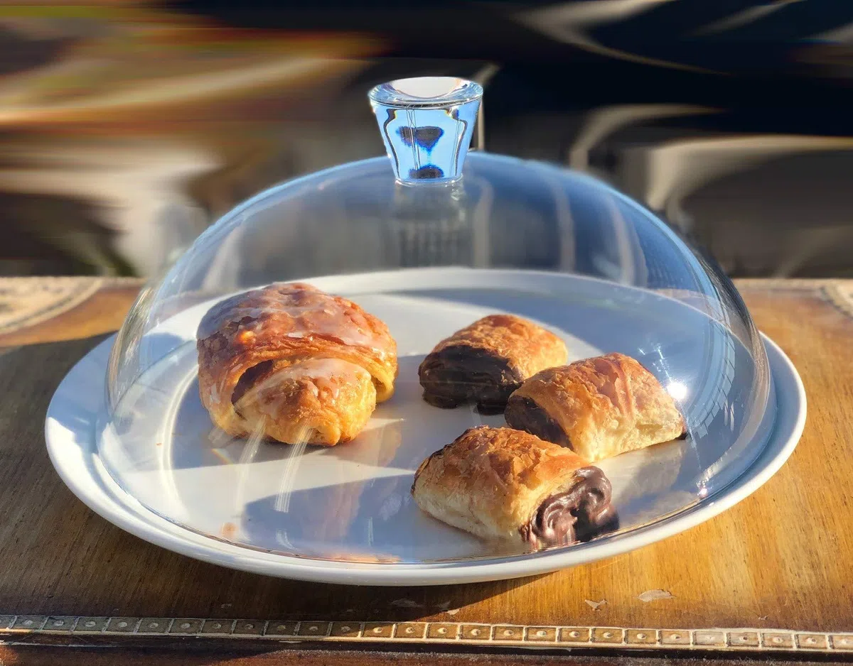 Pasabahce 95197 Campana Vetro Patisserie Cm30,7 Vassoi da Arredo Tavola, Trasparente