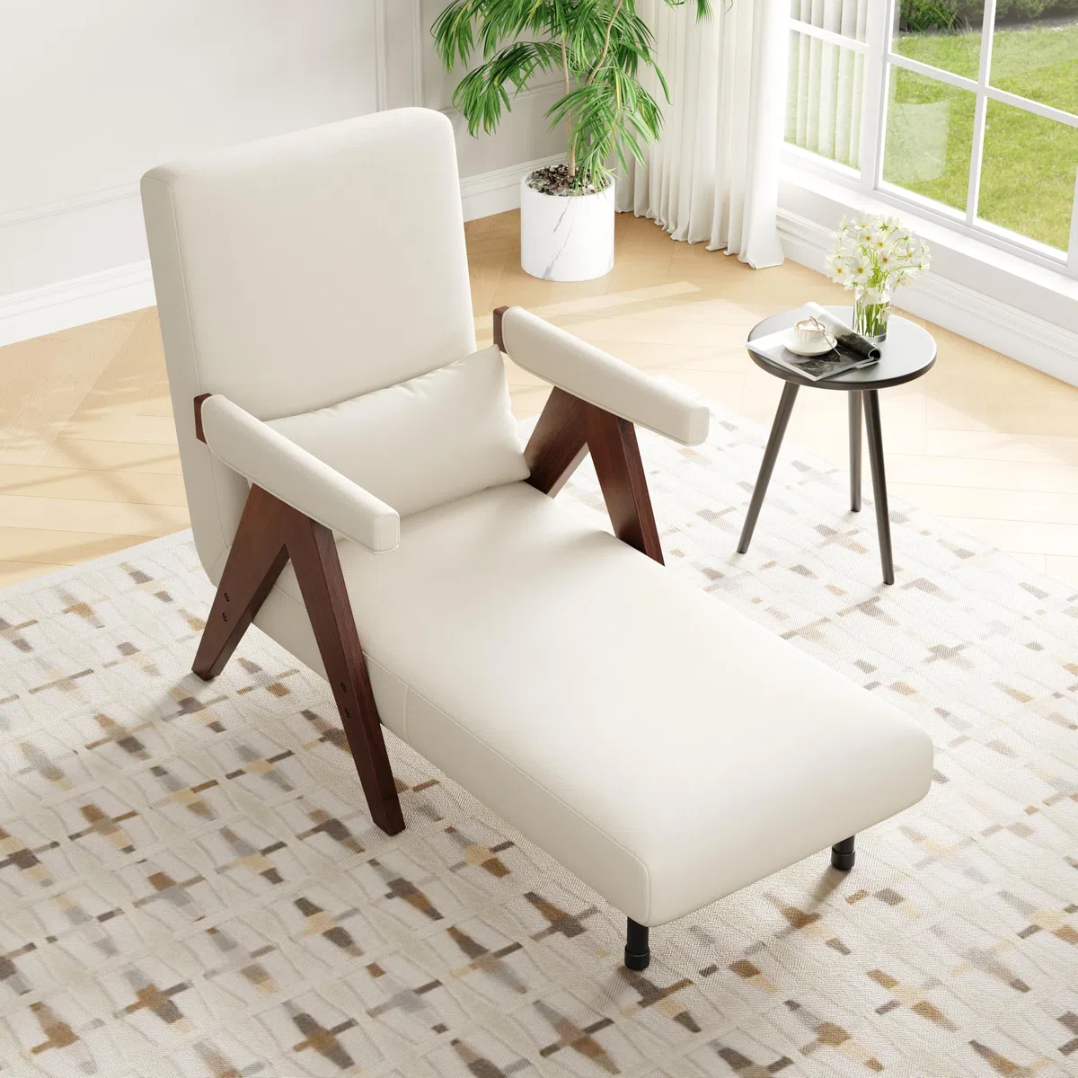 Kebnor Design Moderno: Poltrona Conversione 3 in 1 con Funzione di Sonno, Divano Letto Trasformabile, Pieghevole Imbottita, Lounge, Letto Singolo, Adatta per